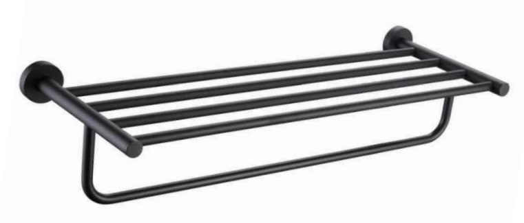 NOBEL Towel Rack 63002-BK Matt Black